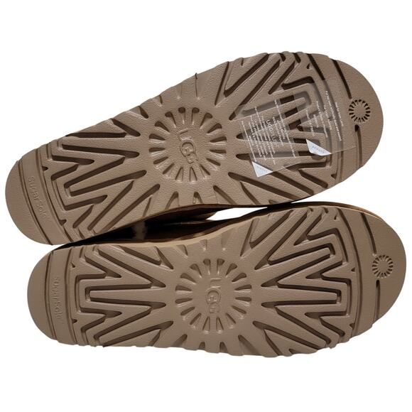 UGG Classic Short Spill Seam Women Mid Calf Winter Boots Size US 10 Chestnut - Picture 5 of 6